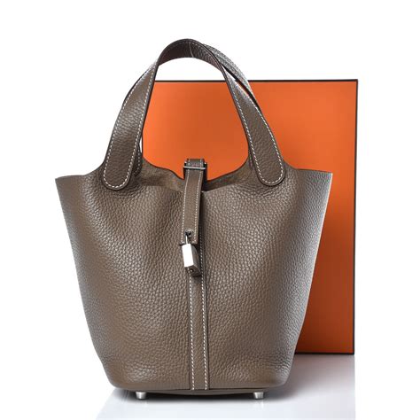 hermes etoupe picotin